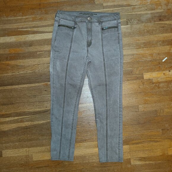 AMERICAN EAGLE Hi-Rise Jegging, Size 12 - Picture 1 of 5